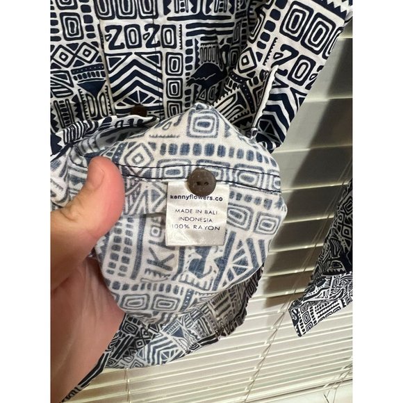 Kenny Flowers Limited Edition Long Sleeve Button Up‎ Shirt - Size XL - Picture 5 of 5